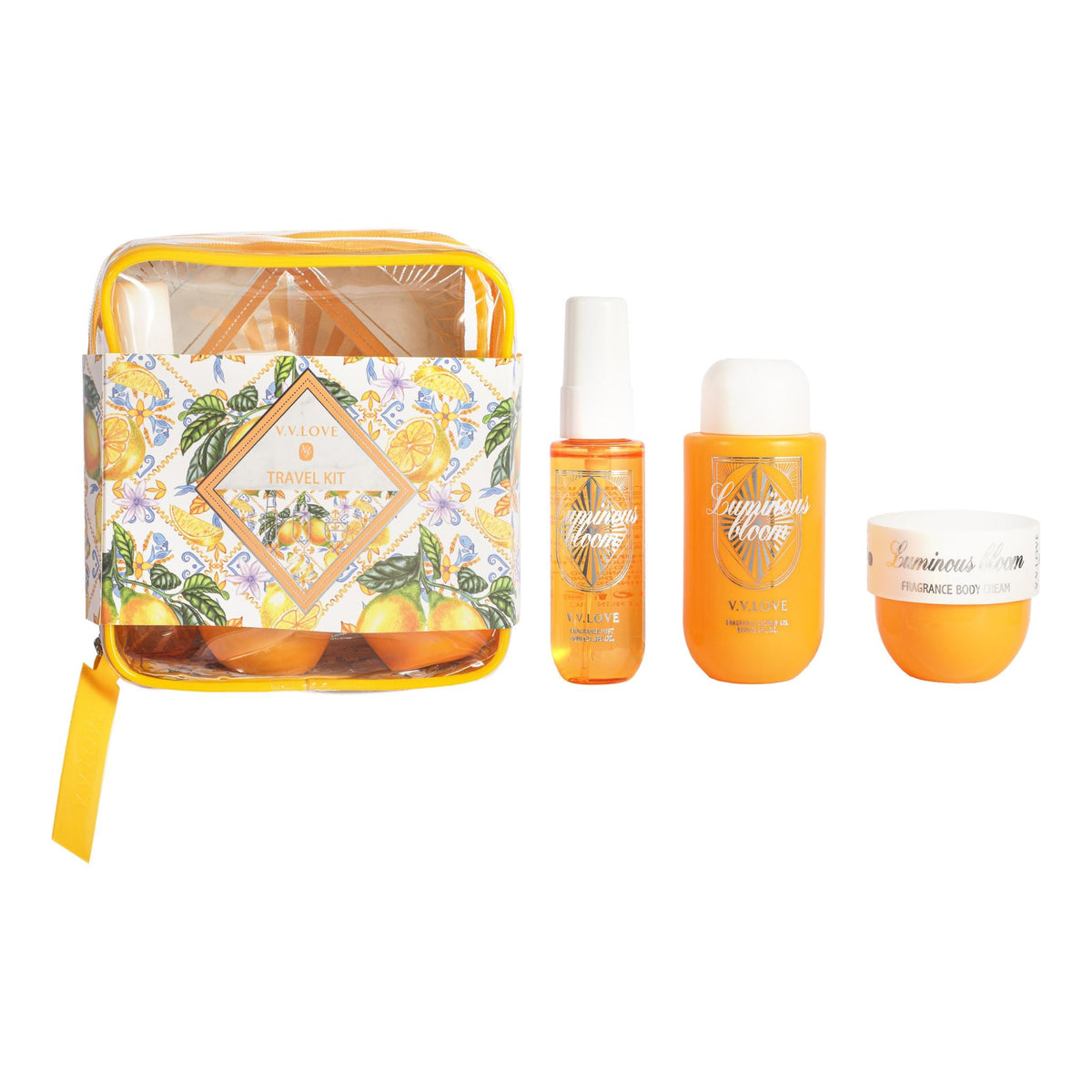 V.V.LOVE Luminous Bloom Bath & Body Gift Set 3pc