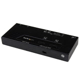 2X2 HDMI Matrix Switch w/ Automatic and Priority Switching – 1080p