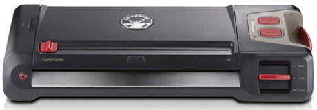 Heavy-duty FoodSaver GameSaver VS9000 vacuum sealer for preserving fish and game, featuring one-touch operation and portable design.