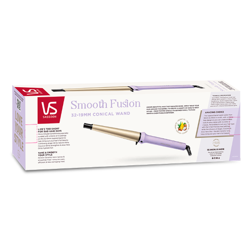 Smooth Fusion Conical Wand Vidal Sassoon