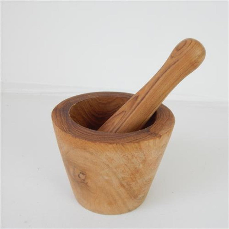 Teak Mortar and Pestle (Large)