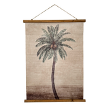 Vintage Print - Palm Scene 75 x 100cm (Set of 2)