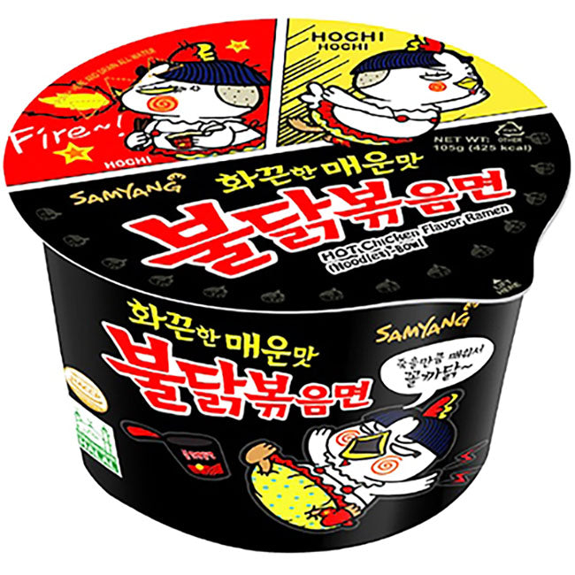 Samyang Big Bowl Chicken Noodle 105g - Pack of 16