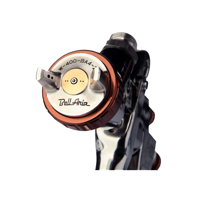 IWATA GRAVITY SPRAYGUN W400 BELL ARIA 1.4MM + 600ML POT
