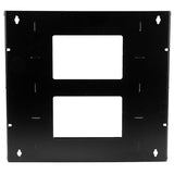 Wall-Mount Server Rack with Built-in Shelf - Solid Steel - 8U
