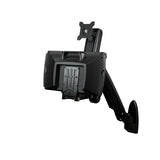 Wall-Mounted Sit-Stand Desk - Single Monitor