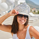 Hen Weekend Rhinestone & Pearl Embellished Bride Hen Party Hat