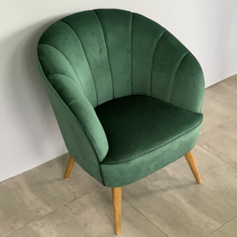 Chair - Green Velvet (82Hx73Wx64Dcm)