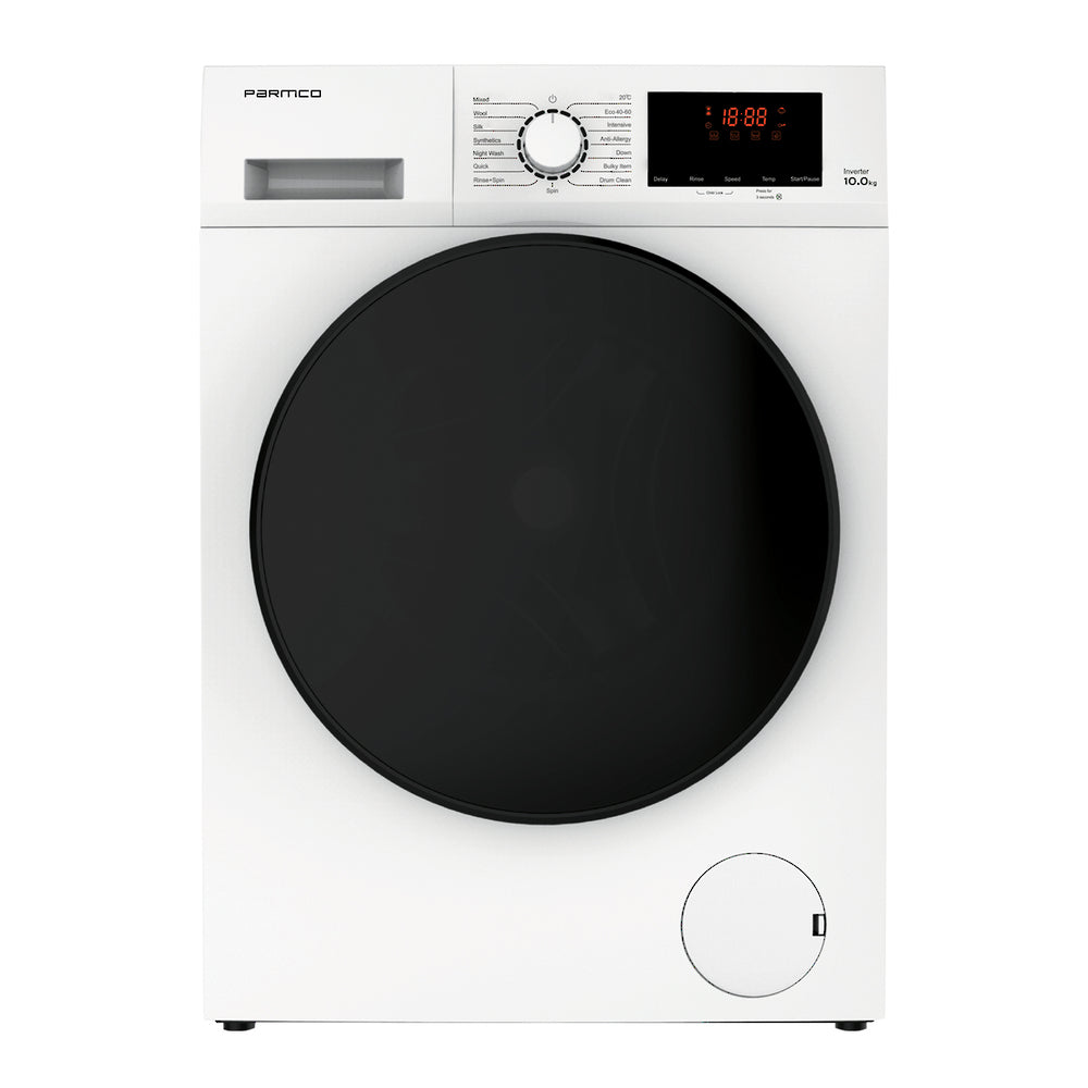 PARMCO - WASHING MACHINE - 10KG WHITE FRONTLOAD