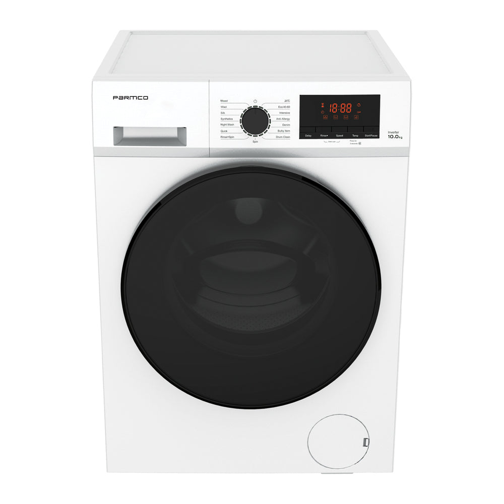 PARMCO - WASHING MACHINE - 10KG WHITE FRONTLOAD