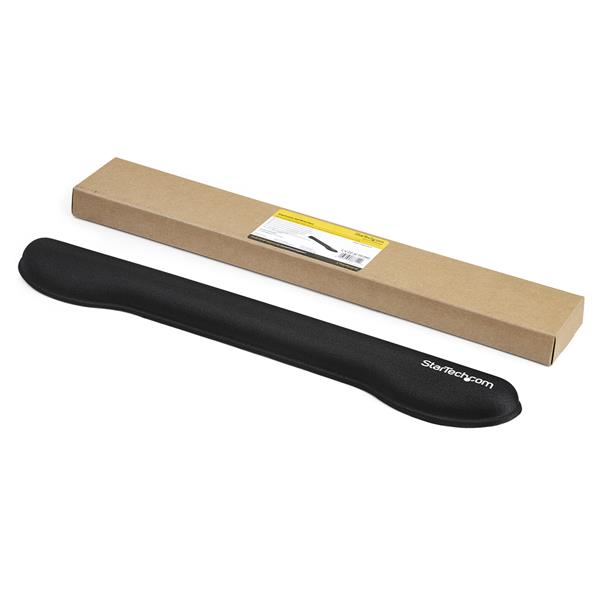 Foam Keyboard Wrist Rest -  Black Ergonomic Typing Support Pad