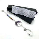 Suncatcher - Tree of Life Crown Chakra Amethyst (32.5cm)