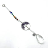 Suncatcher - Tree of Life Crown Chakra Amethyst (32.5cm)