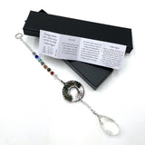 Suncatcher - Tree of Life Indian Agate (32.5cm)