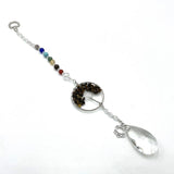 Suncatcher - Tree of Life Sacral Chakra Tiger Eye (32.5cm)