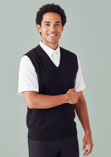 Milano Mens Vest - Black