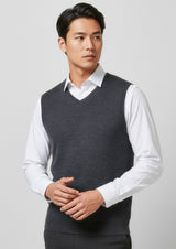 Milano Mens Vest - Charcoal