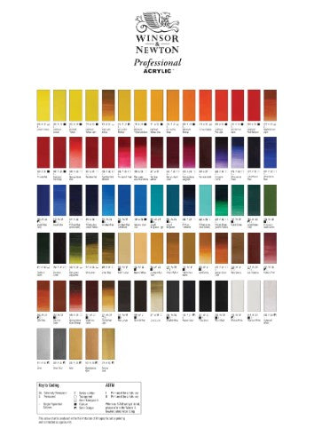 Winsor & Newton Professional Acrylic Colour 60ml - Silver No. 2 (624)