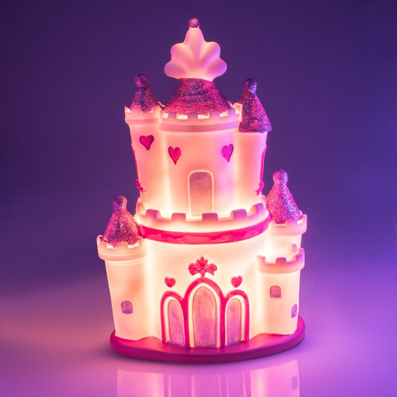 Table Lamp - Princess Castle (24.5cm)