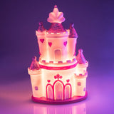 Table Lamp - Princess Castle (24.5cm)