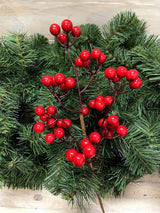 Artificial Berry Spray (Red)