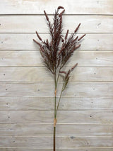Artificial Capillar Grass Spray (Burgundy)