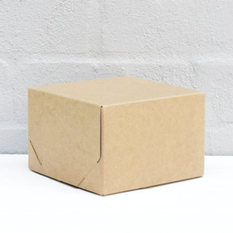 Natural kraft gift boxes measuring 15.2cm, set of 25, perfect for eco-friendly and stylish gifting for any occasion.