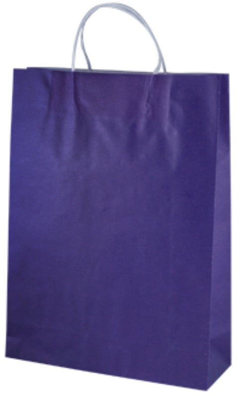 Paper Bag Purple-  42 x 31cm