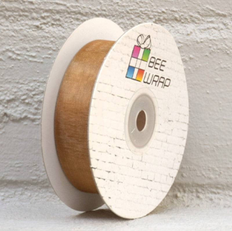 Organza Ribbon -  25mm x 50mtrs CAPPACCINO