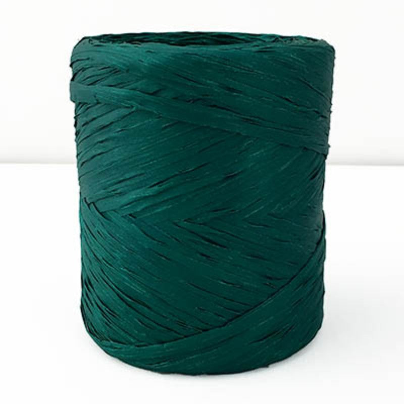 Poly Raffia 5mm x 200mtrs Hunter Grn