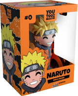 Youtooz 5-inch Naruto Uzumaki vinyl figurine, joyful pose with whisker marks, orange-black jumpsuit, and Konoha headband.