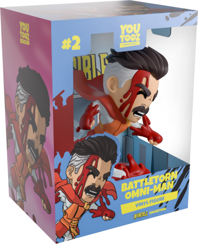 Collectible Figurine - YT BATTLETORN OMNIMAN VINYL