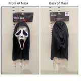 Costume Accessory  - Ghost Face Mask with Shroud