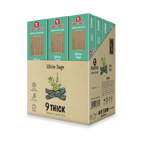 Incense - Blunt Black White Sage Incense (Set of 12)