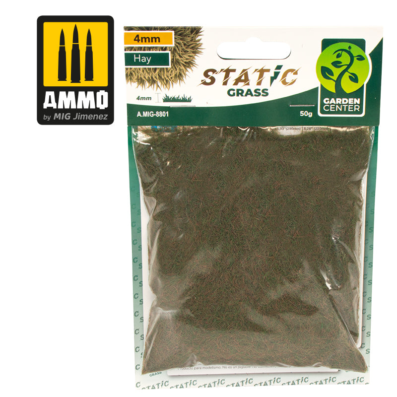 Ammo by MIG -  Dioramas - Static Grass - Hay  - 6mm