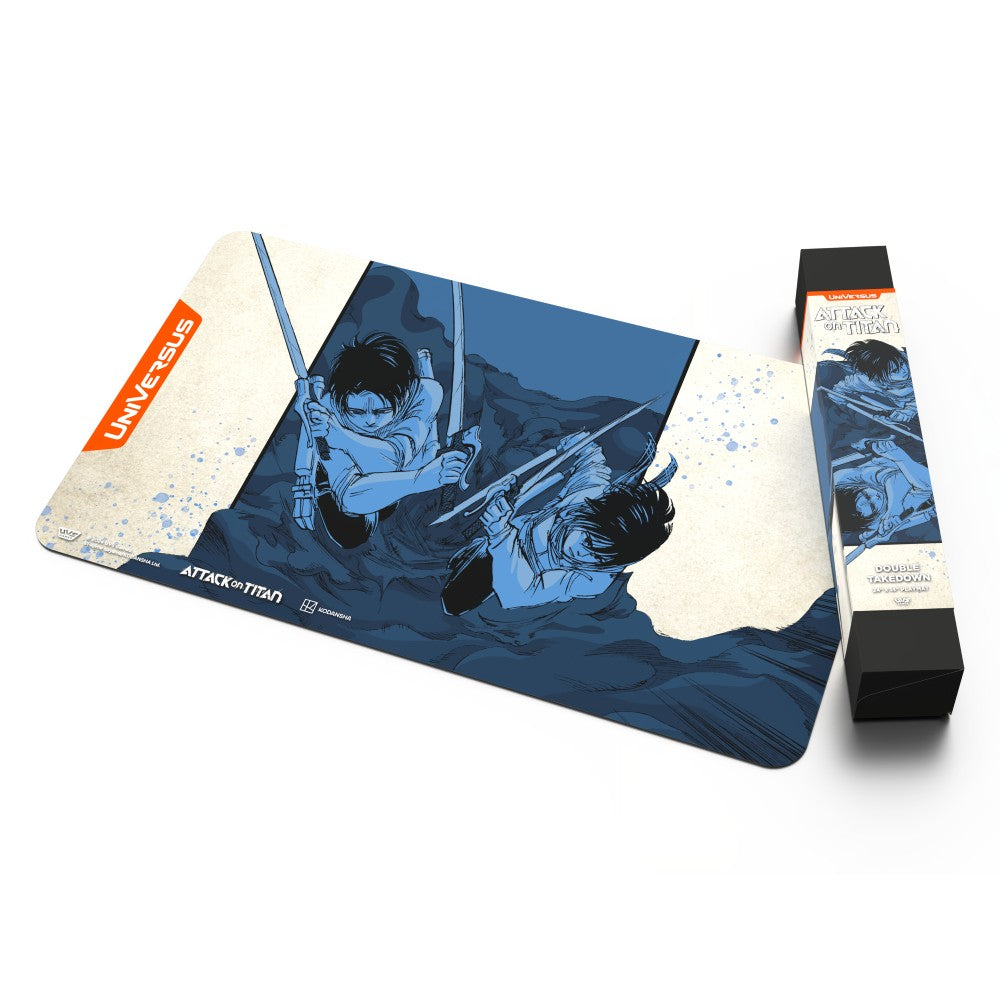 UniVersus Playmat: Attack on Titan  - Origins of Power  - Double Takedown