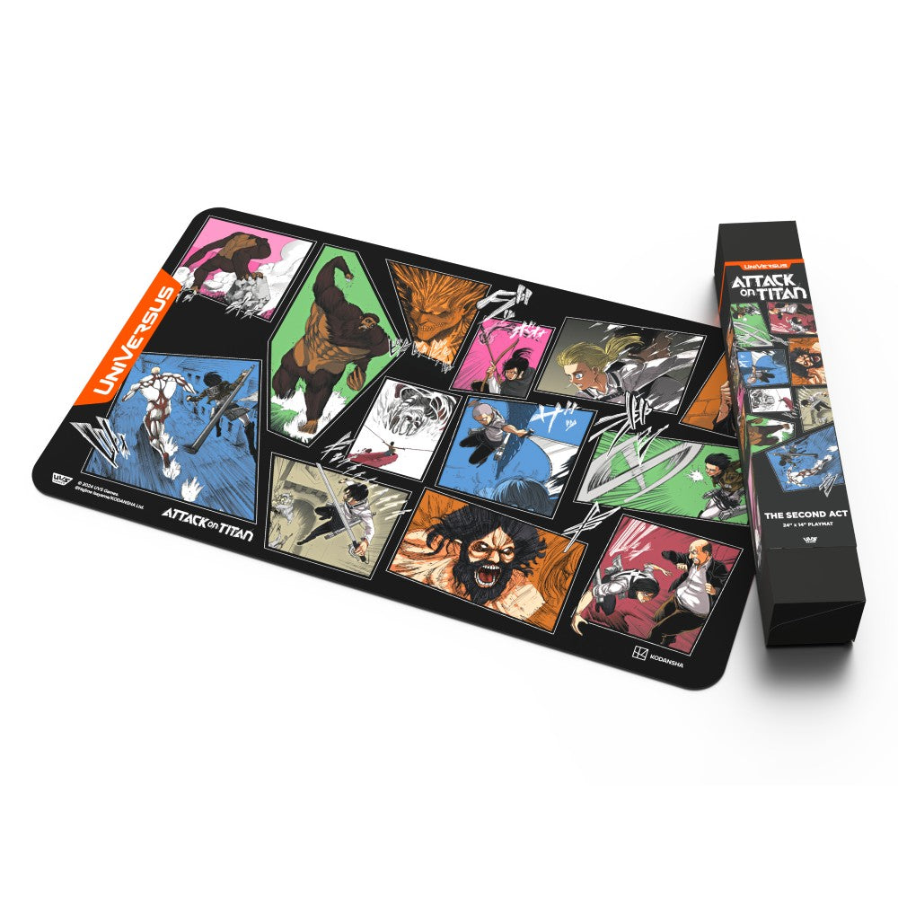 UniVersus Playmat: Attack on Titan  - Origins of Power  - The Second Act