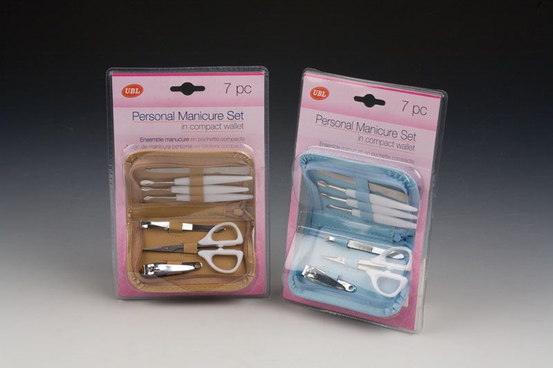 MANICURE IN ZIP POUCH - 7PC SET (6 Sets)