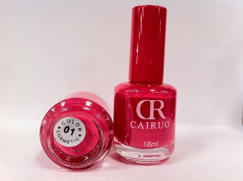 NAIL POLISH - 18ML COLOR LID #001 (12 Units)