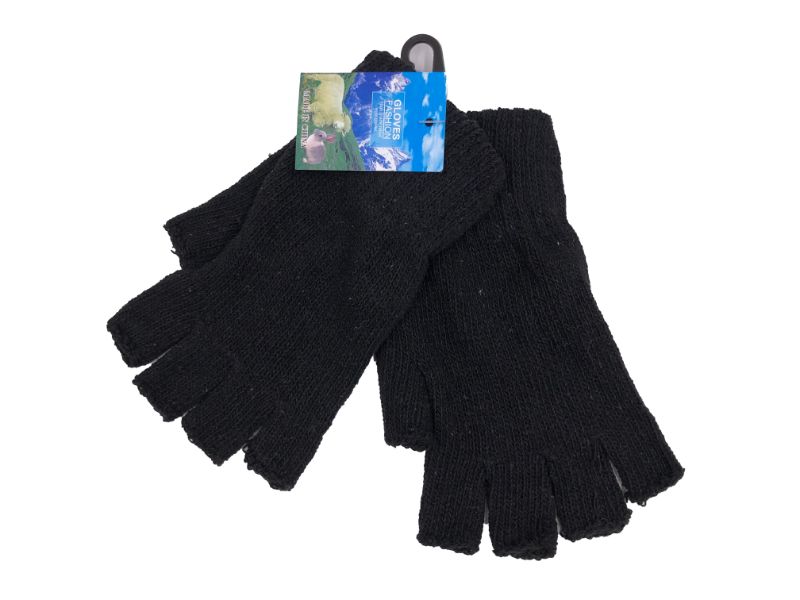 FINGERLESS GLOVES - 18CM (12 Pairs)