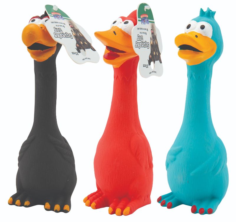 LATEX DOG TOY - 20CM (3 ASSORTED Units)