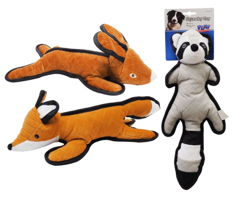 Dog Toy - ANIMAL SQUEAK Assorted (Each)