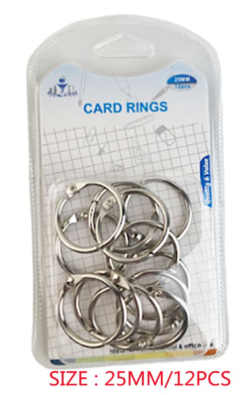CARD RINGS - 25MM (144pcs)