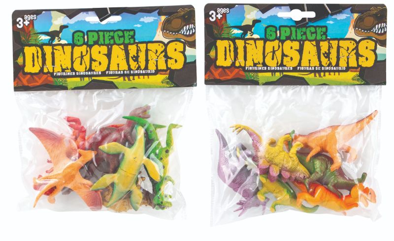 Figurines - DINOSAUR (6 Assorted Packs)