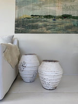 Lombok Pot - Mia Antique Whitewash Medium (40 x 50cm)