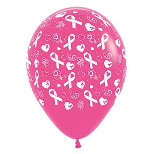 30cm bubblegum fuchsia latex balloons, pack of 25, perfect for vibrant celebrations and stylish decorations.