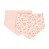 All4Ella Bandana Bibs 2pk - Floral Bouquet