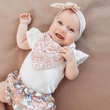 All4Ella Bandana Bibs 2pk - Floral Bouquet