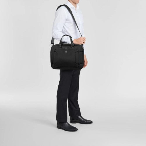 Deluxe Briefcase - Victorinox Werks Traveler 7.0 (Black)