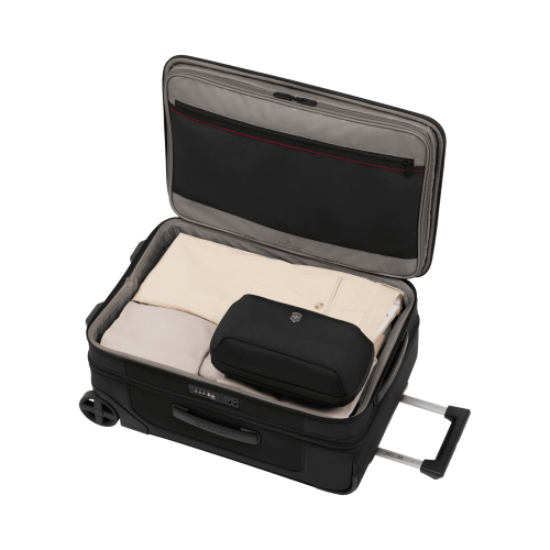 2 Wheel Frequent Flyer Carry On - Werks Traveler 7.0  (Black)